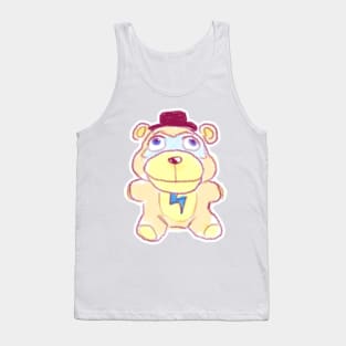 Glamrock Freddy plushy Tank Top